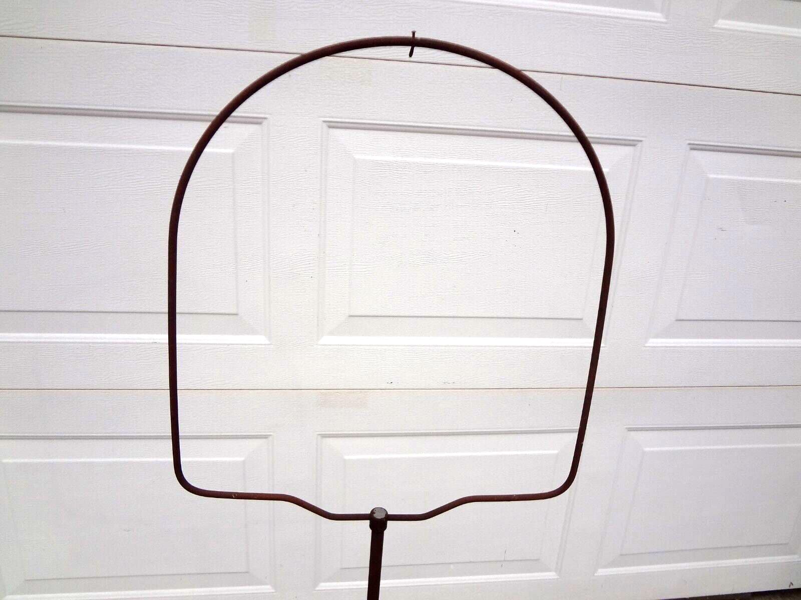 Vintage Antique Bird Cage Stand. Table Top / Short Stand 5