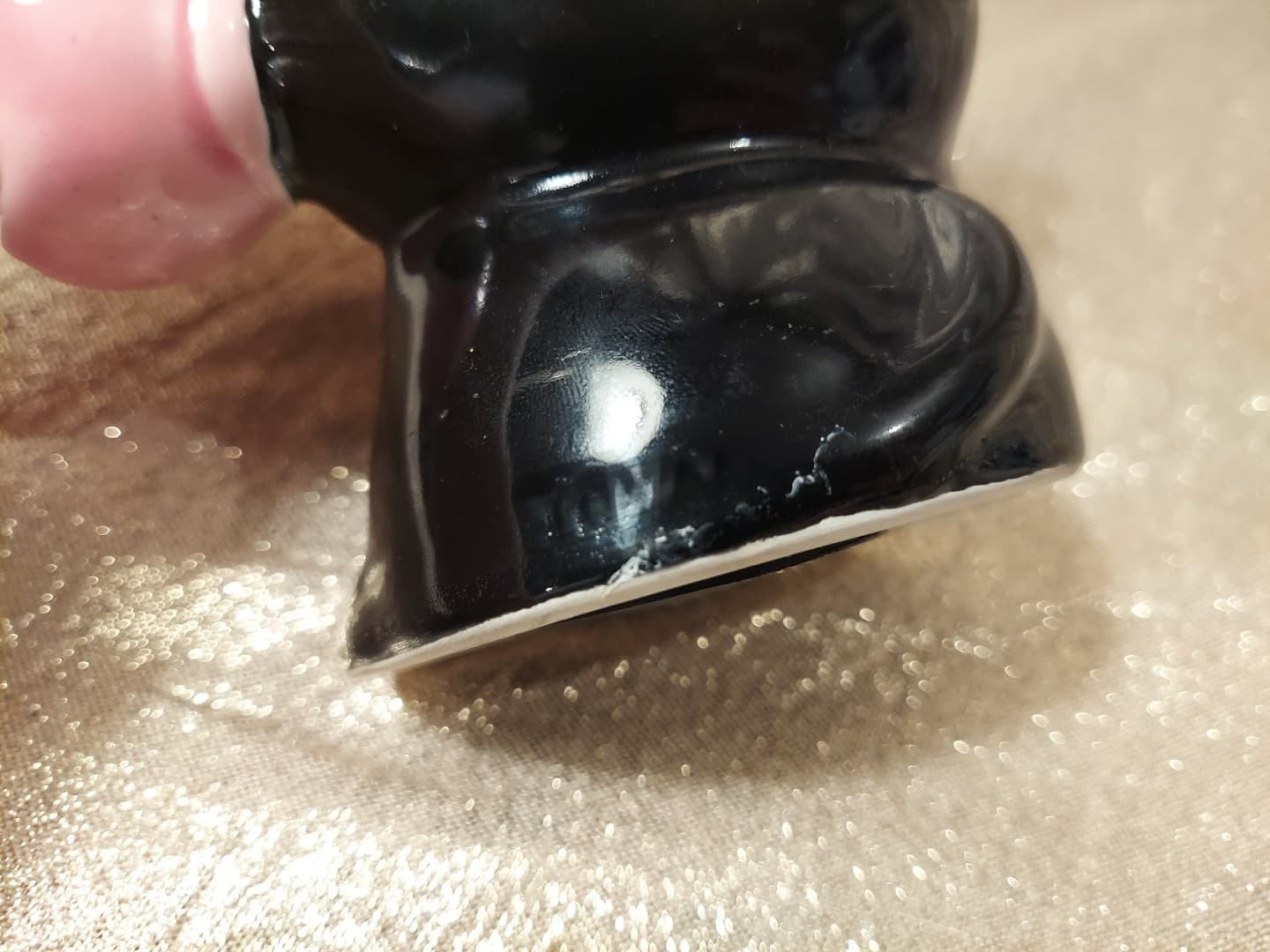 Vintage 60s 70s Tokai Japanese Black Cat Piggy Bank, "Bikku", Surprise, Octopus 6