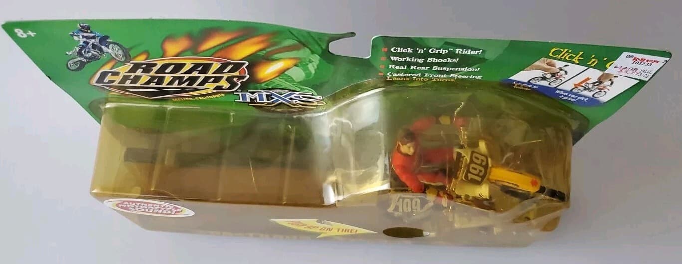 RM250 TRAVIS PASTRANA SUZUKI ROAD CHAMPS MXS MOTORCYCLE NO FEAR RIDER  RM 250 MX 2