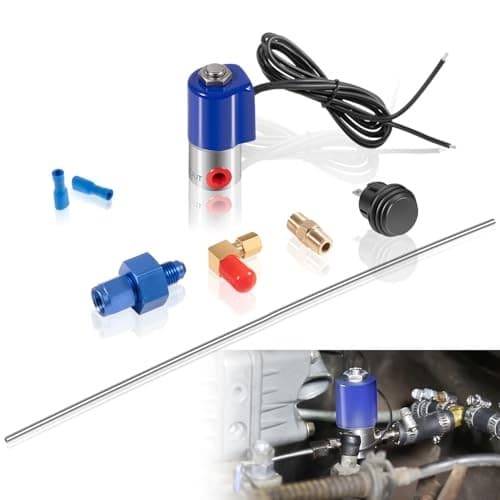 16030-4AN Line Purge Valve Kit, Integrate with Nitrous Systems, Release  2