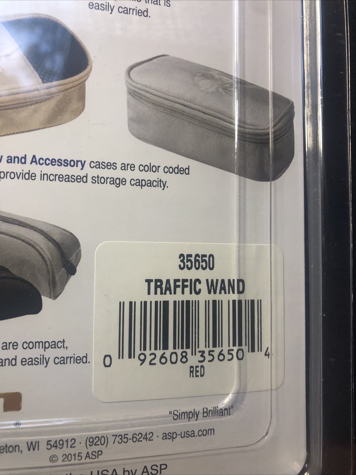 ASP 35650 Traffic Wand, Red 3