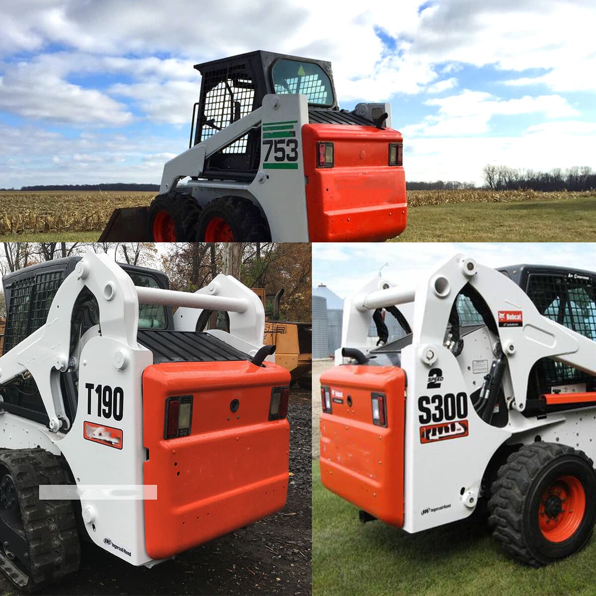 2x LED Taillight Rear Light 6670284 for Bobcat S100 S130 T550 S750 S770 S850 4