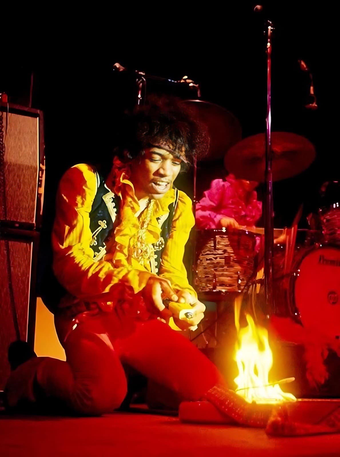 8.5x11 The Jimi Hendrix Experience Photo Poster 1967 Photography