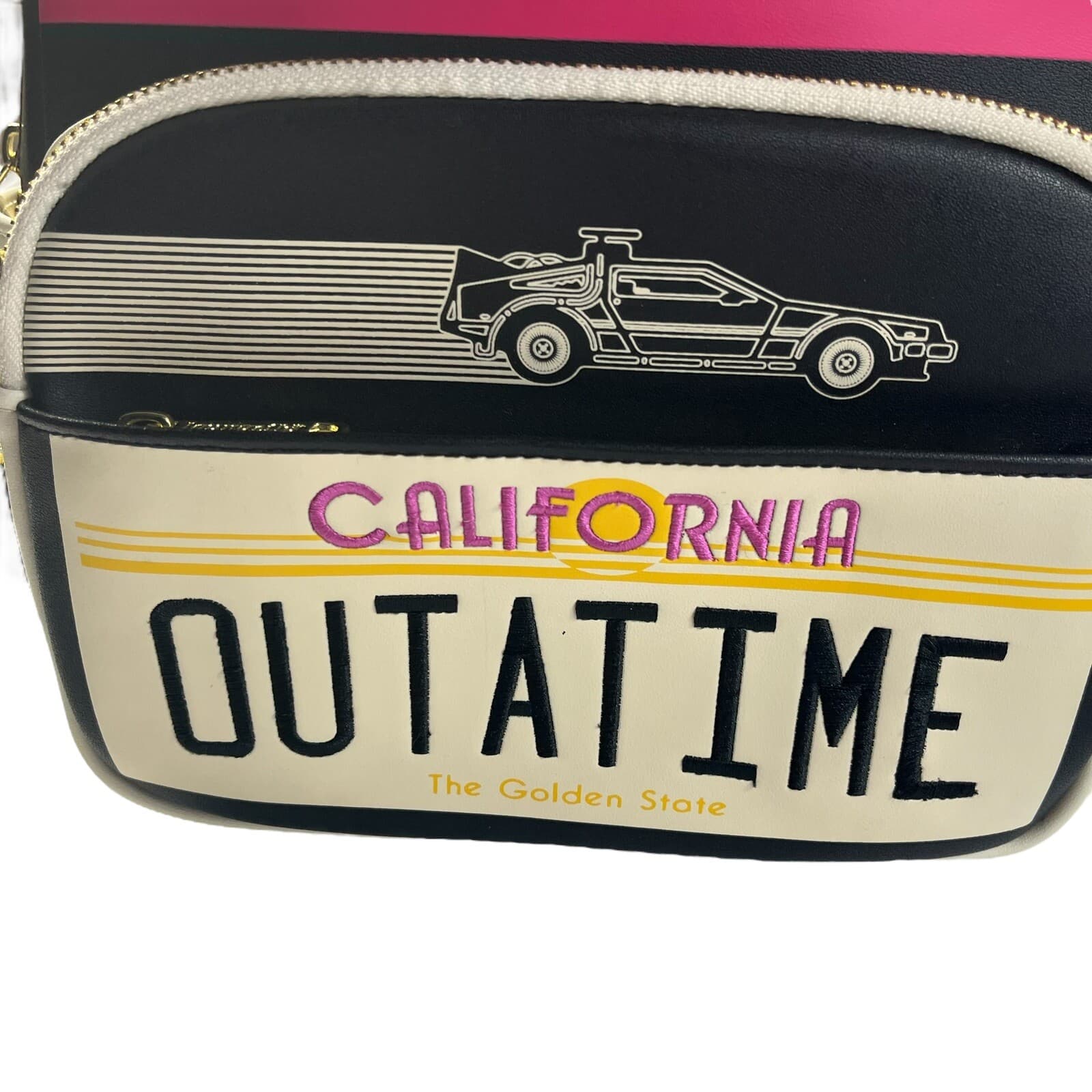 Back To The Future - Outatime Loungefly Mini Backpack/Bag 35TH Anniversary 5