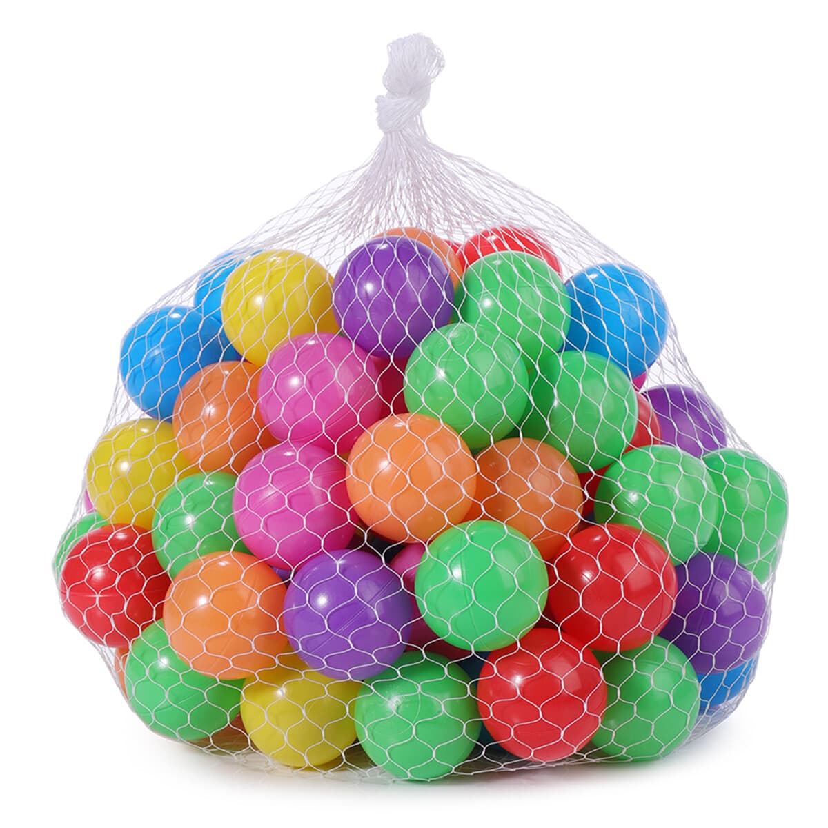 100pcs Pit Balls Plastic Macaron Ocean Balls Kids Toy Balls for 1-3 Years
