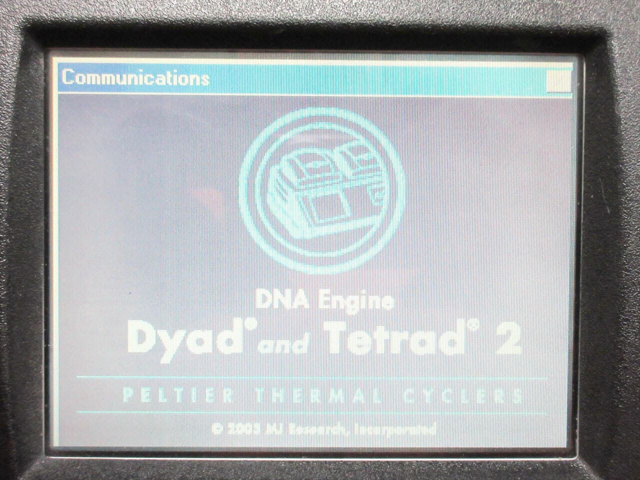 MJ RESEARCH PTC-240 DNA ENGINE TETRAD 2 PELTIER CYCLER 4x 384 WELL ALPHA BLOCK 2