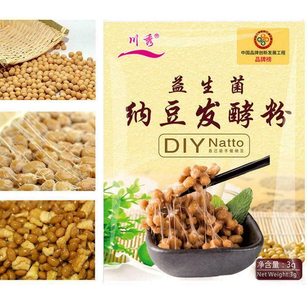 100% Soybean Natto Fermented Powder Freeze-Dried Fermented Food Hot B4 жа { Z8F3