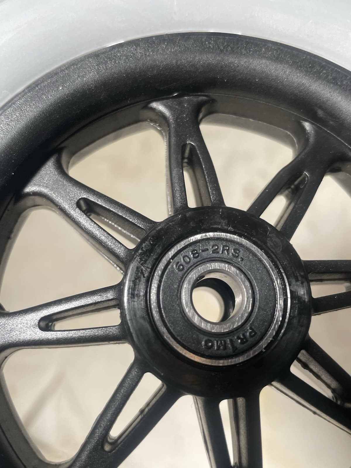 jazzy quantum 6" anti tip wheels for power wheelchair 6