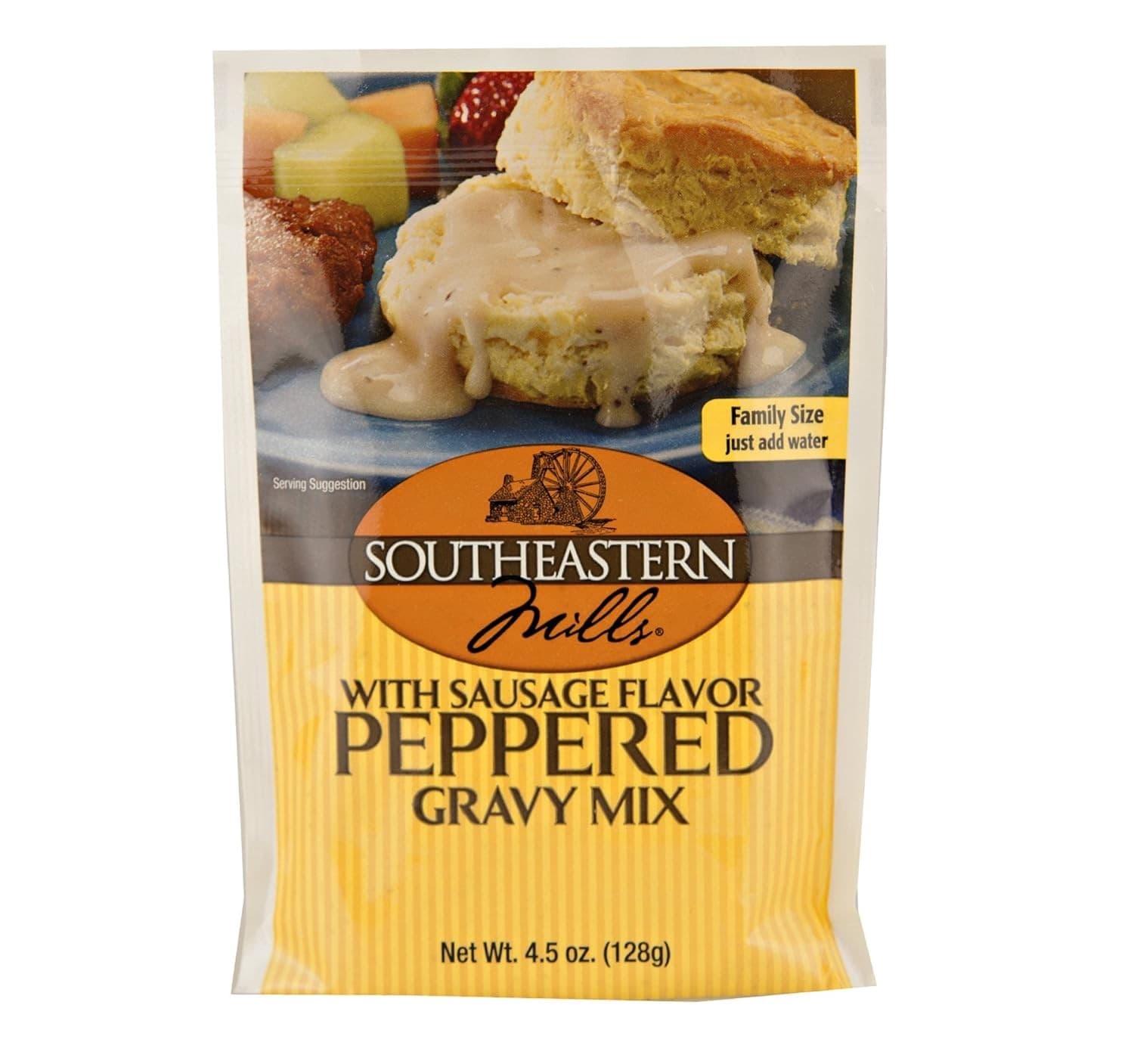 Southeastern Mills Gravy Mix, Sausage Flavored Peppered Just Add...