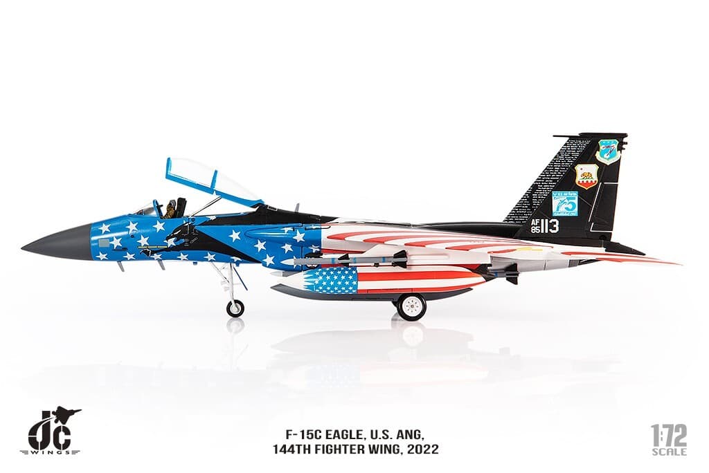 F-15C Eagle, US ANG, 144th Fighter Wing, 2022, 1/72, JCW-72-F15-029 5