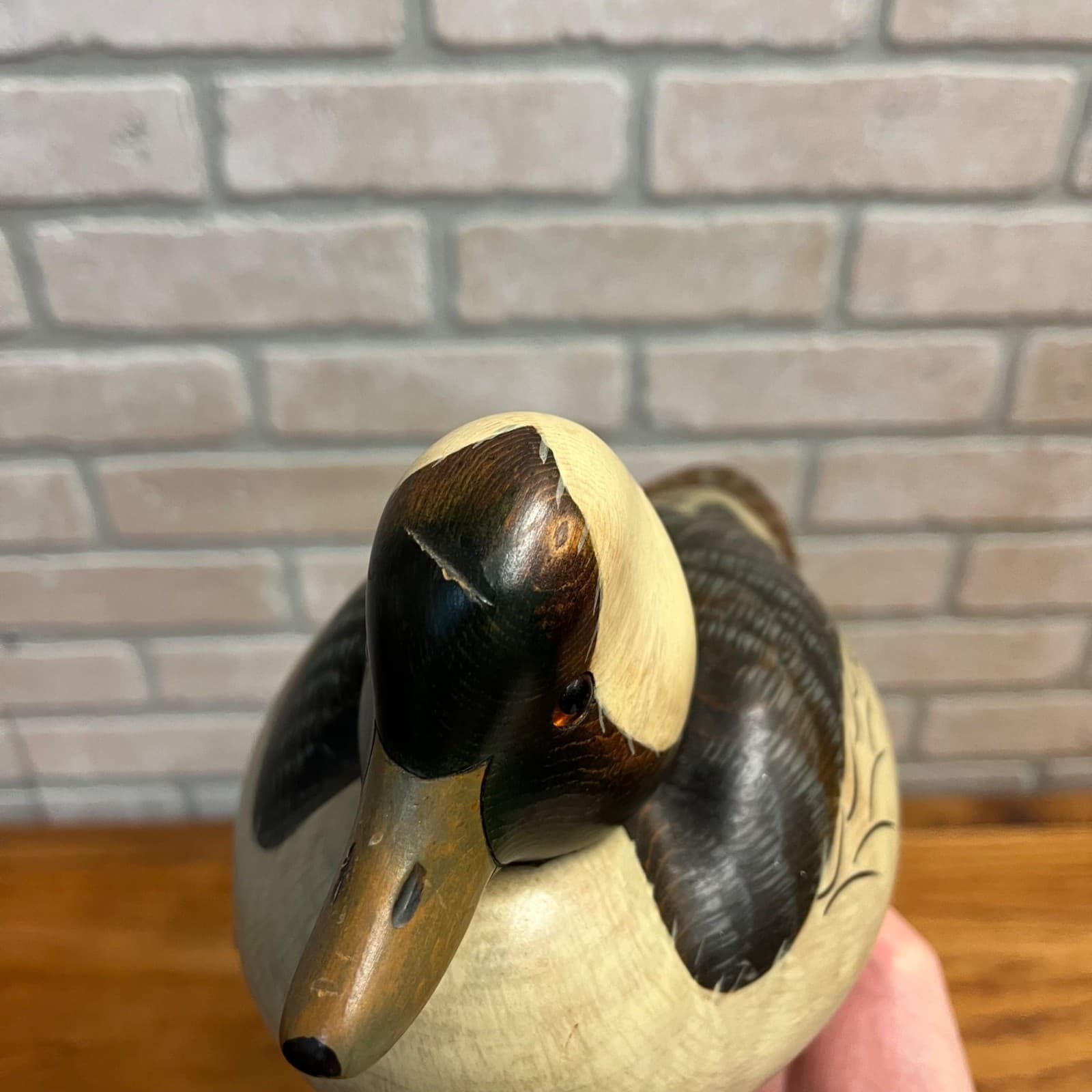 1988-89 Ducks Unlimited Robert Capriola Lac La Croix Bufflehead Duck Decoy 5