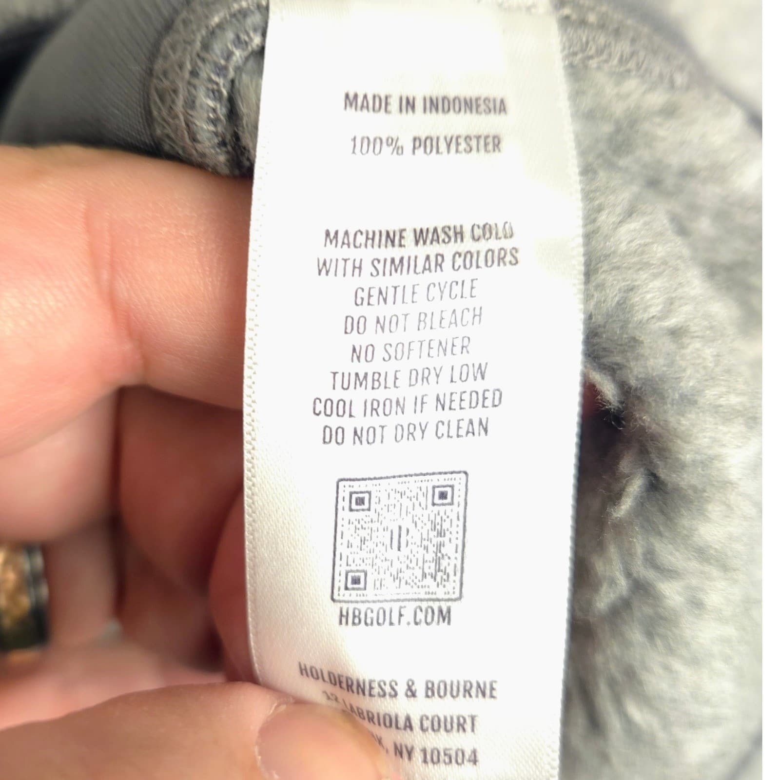 Holderness & Bourne Men's Ashby Vest Heathered Gray Tailored Fit L Fleece Lined 3