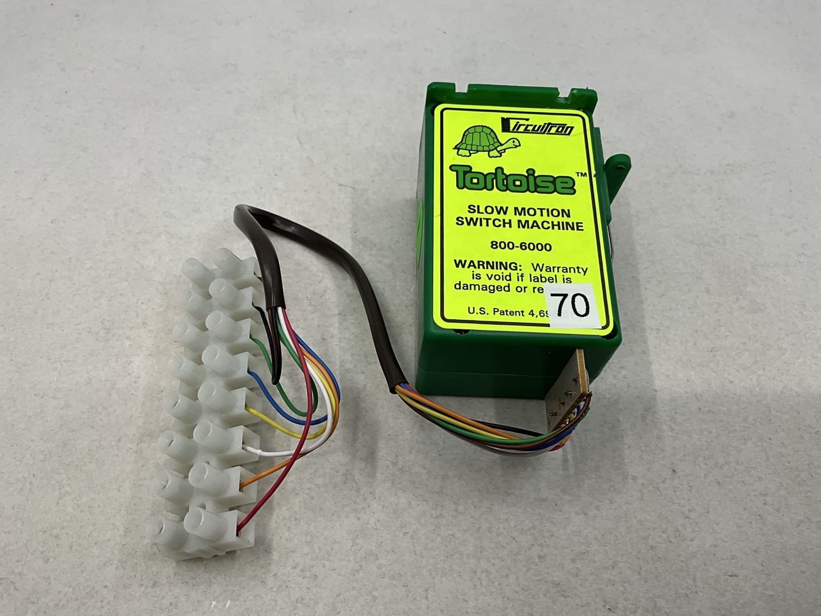 Circuitron Prewired Tortoise Slow Motion Switch Machine Made in USA #800-8000