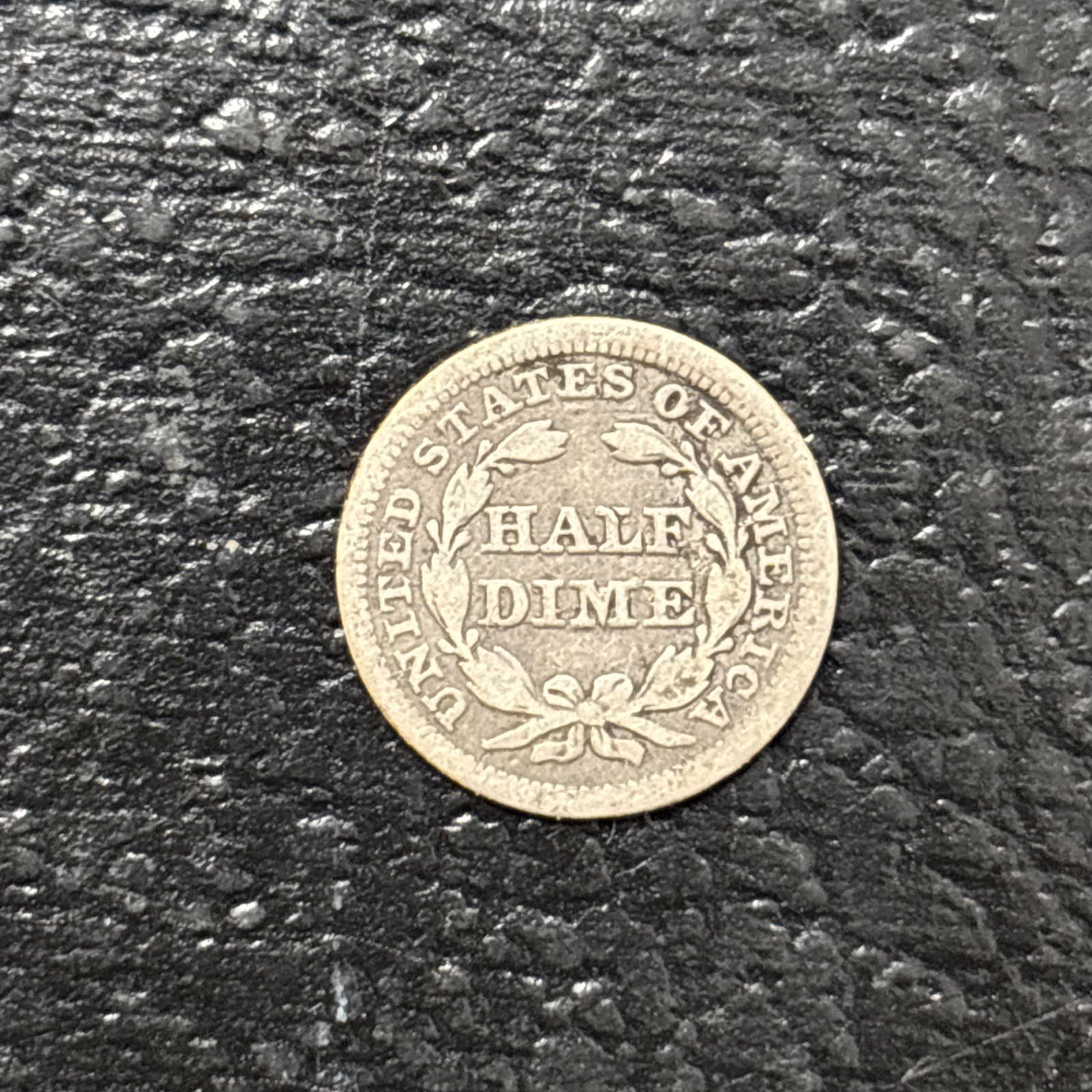 1855 seated liberty half dime with arrows 2