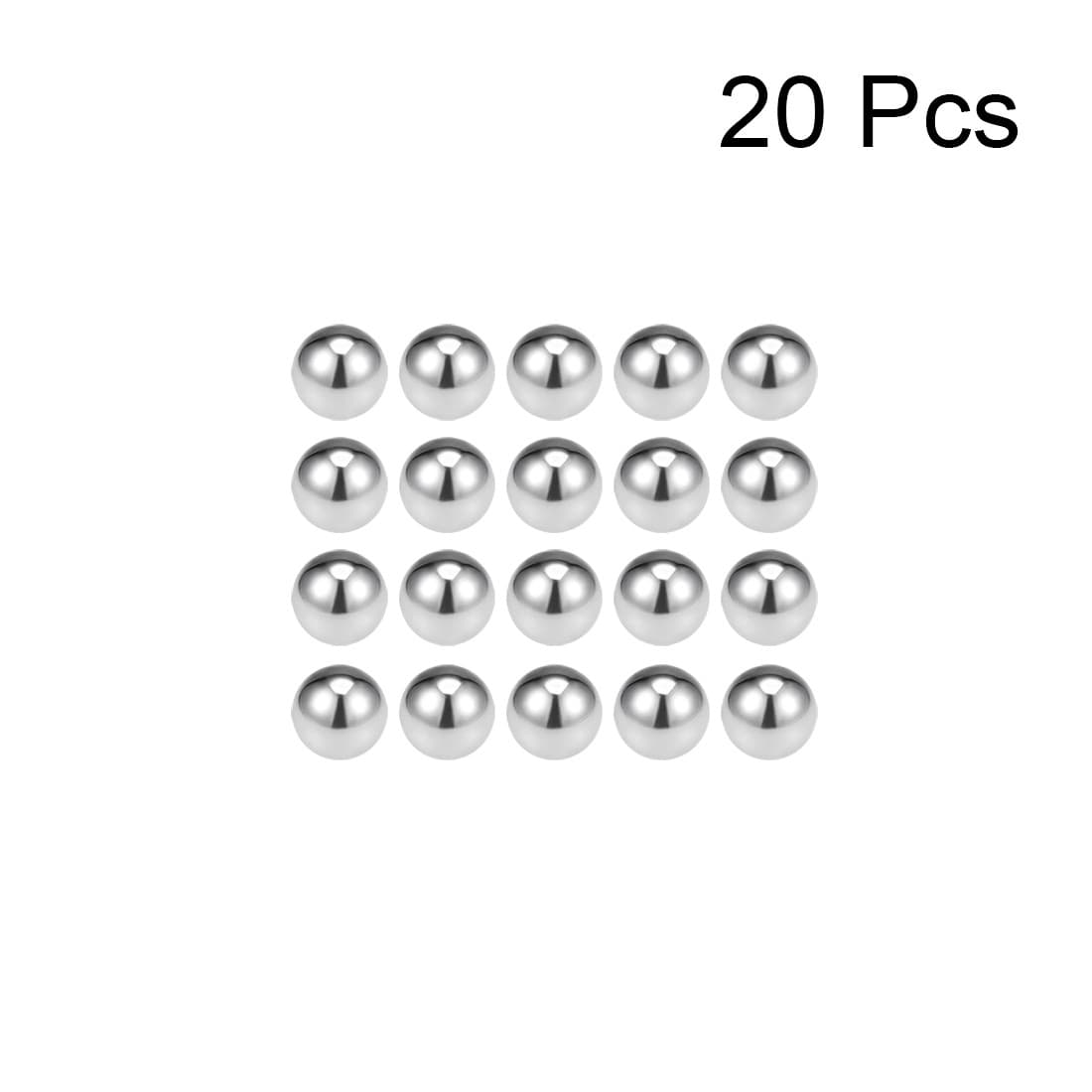 7mm Bearing Balls 304 Stainless Steel G100 Precision Balls 20pack 3