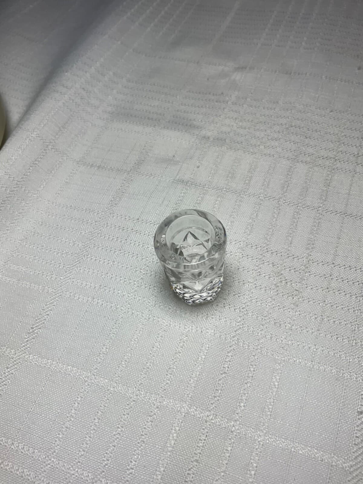 Waterford Crystal Sewing Thimble w/ Label - Free Ship 5