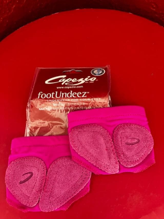 New Capezio Large Adult Foot Undeez Jelz Print H07GS 2