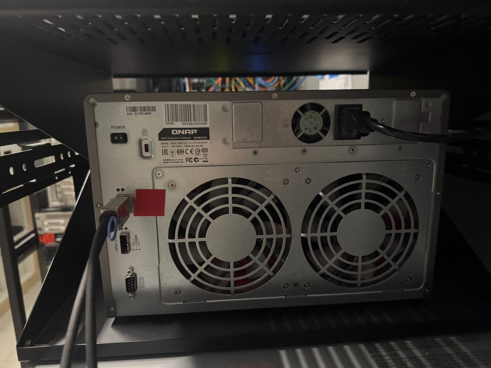 QNAP Expansion Enclosure - REXP-1000 Pro - SAS/SATA/SSD RAID Expansion Enclosure 2