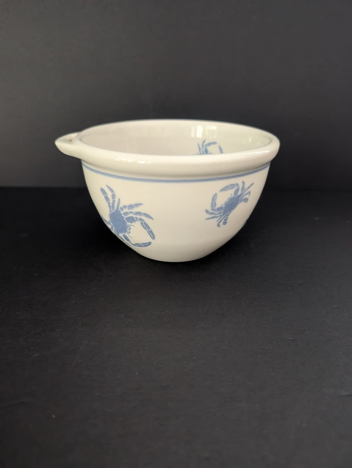 Gemware USA Blue Crab Ceramic Serving Platter & Bowl Coastal Beach House 5