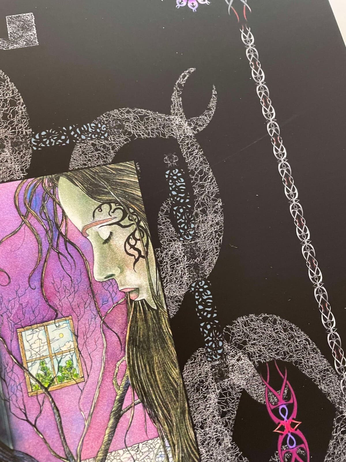 NIne Inch Nails Concert Poster Tokyo Japan 2005 s/n Edition MACRAE Trent Reznor 3