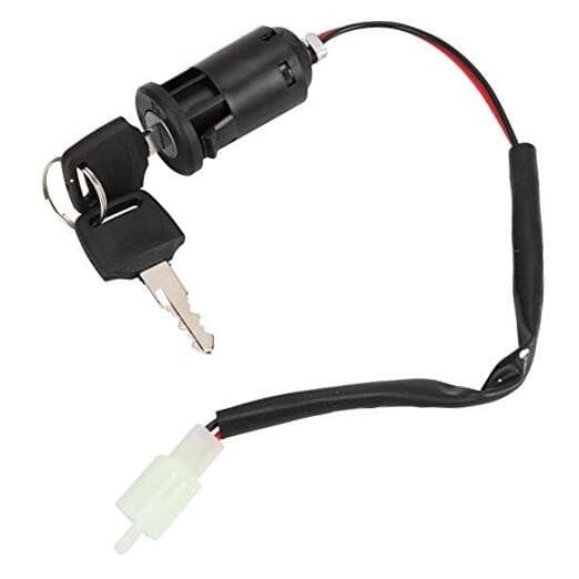 2 pcs Ignition Switch Lock and Key Set Tricycle Starter Electric Scooter 