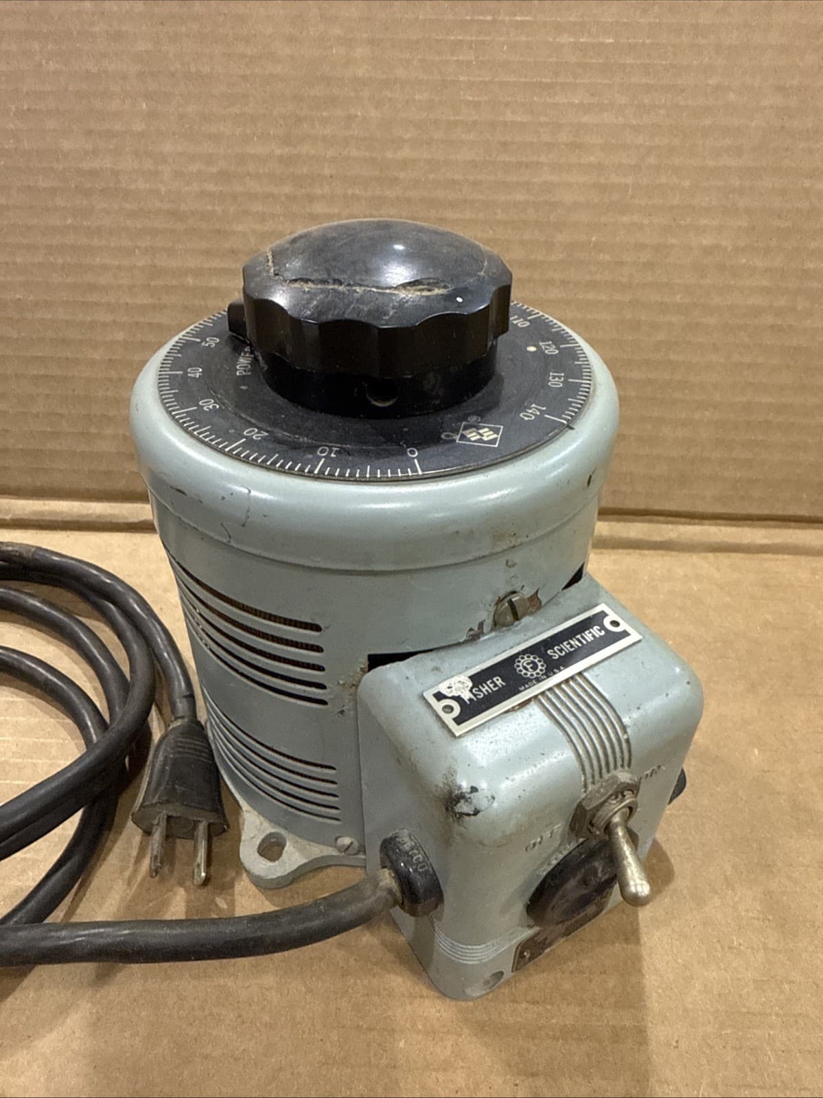 SUPERIOR ELECTRIC POWERSTAT 116 VARIABLE AUTOTRANSFORMER, USA, WORKS PERFECTLY 2