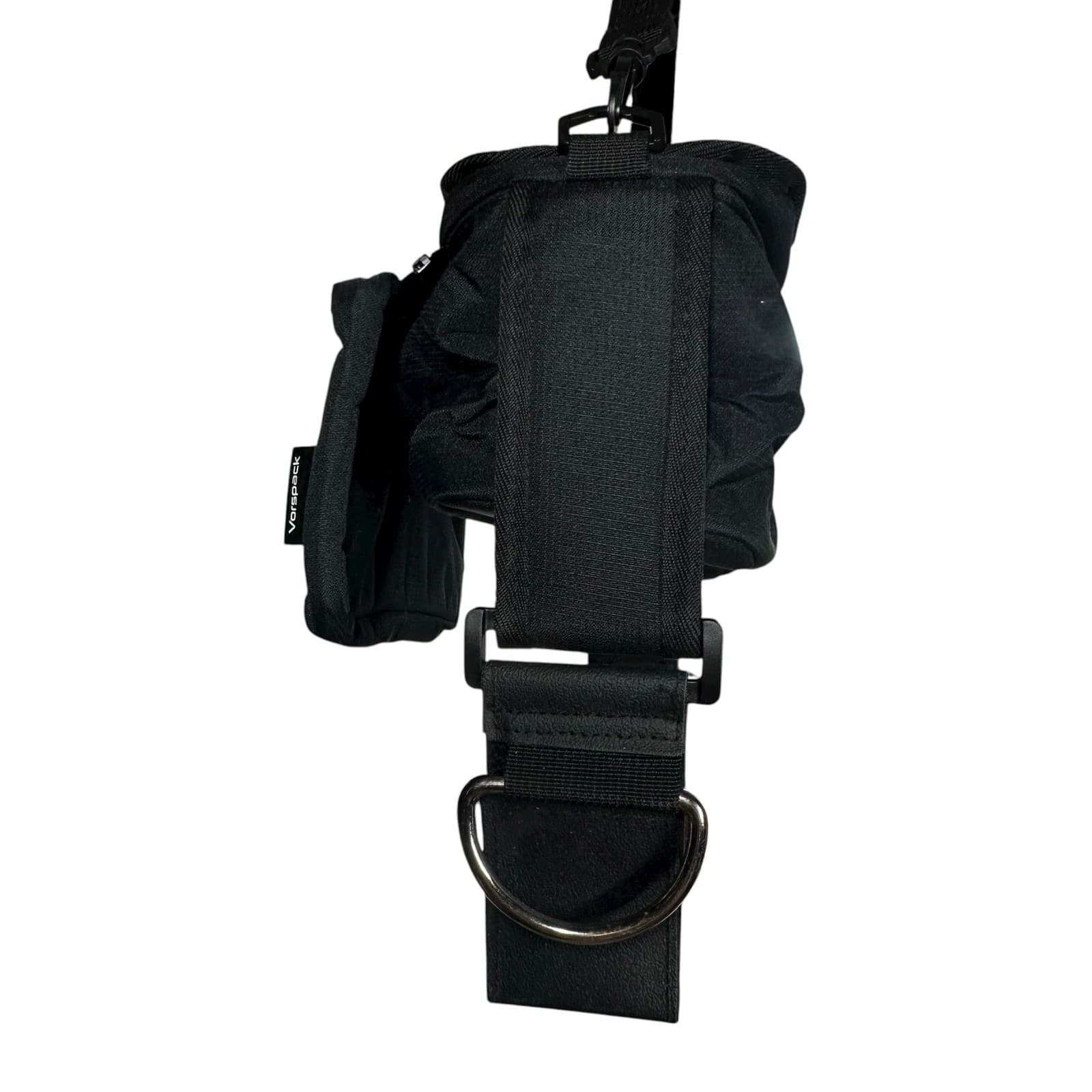 Vorspack Black Baby Stroller Organizer Detachable Bag w/ Bottle Cup Phone Holder 4