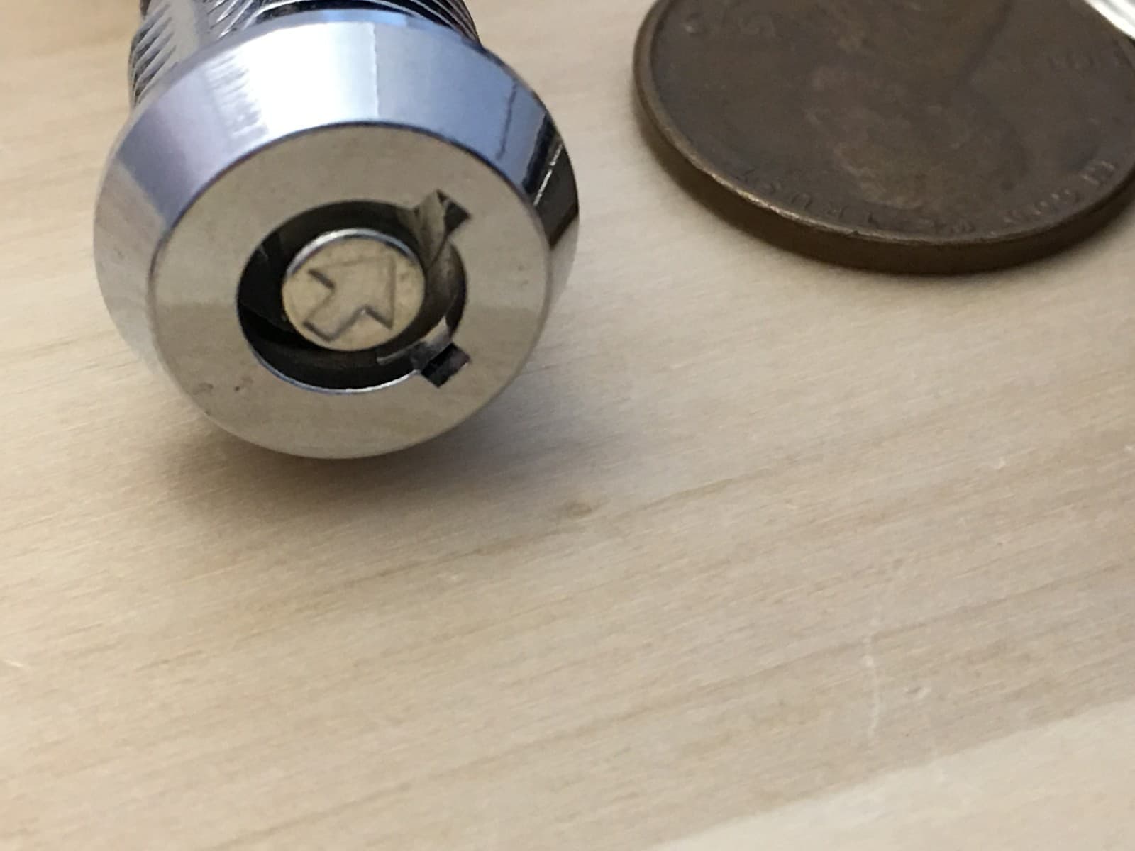 8 sets Key Ignition 12mm Switch OFF-ON Lock metal lock security C33 4