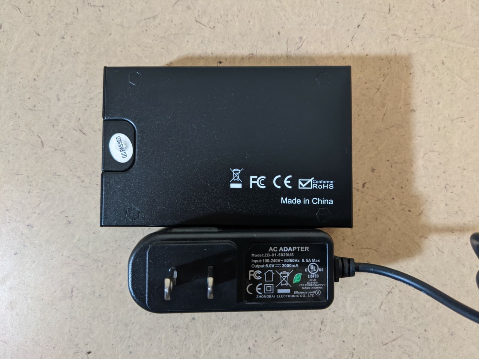 HDMI Extender Receiver by CAT5e x1 with Power Adapter 2