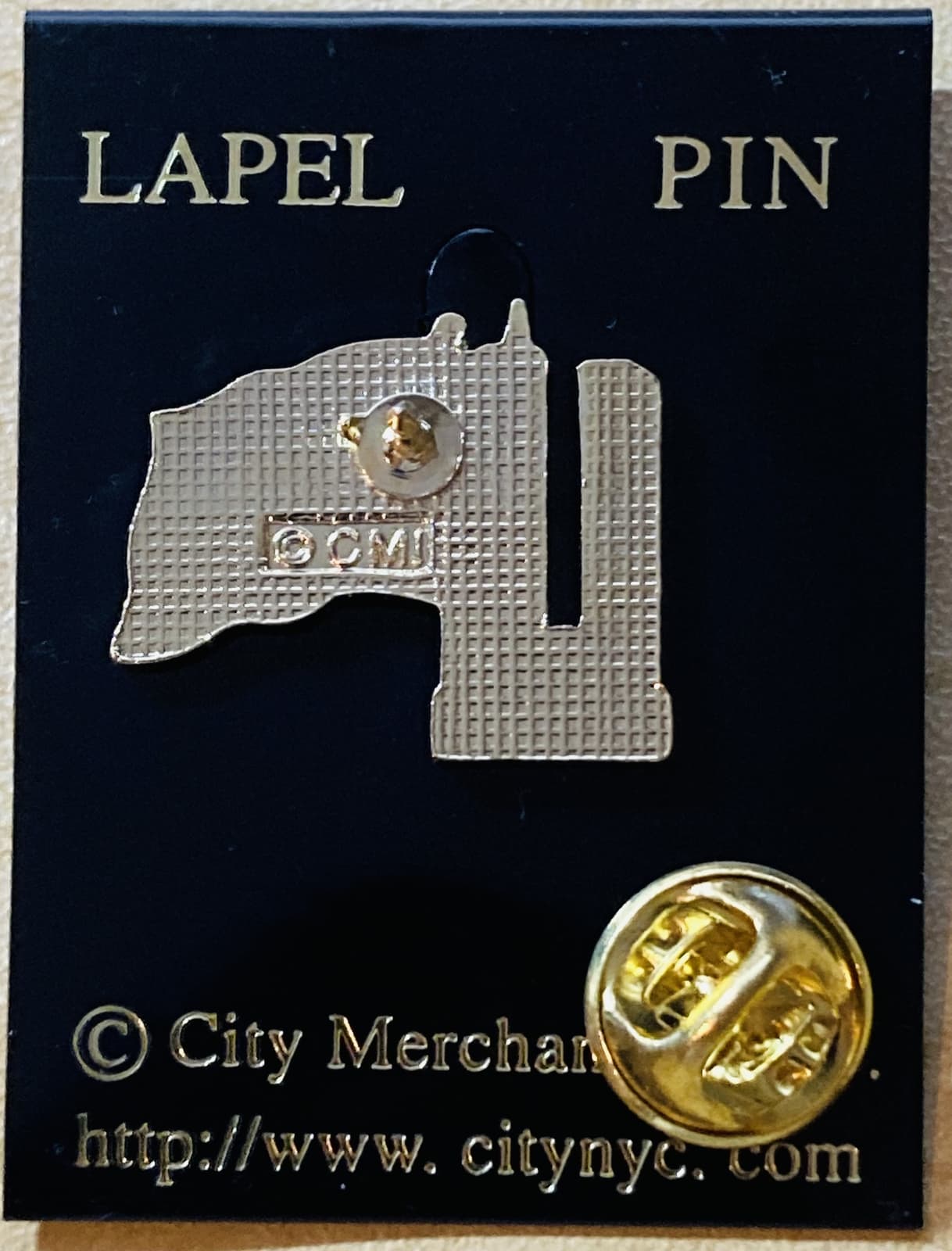 World Trade Center Lapel Pin Set of Four (4) WTC Pre - 9/11 2001 Orig Mint CMI 5