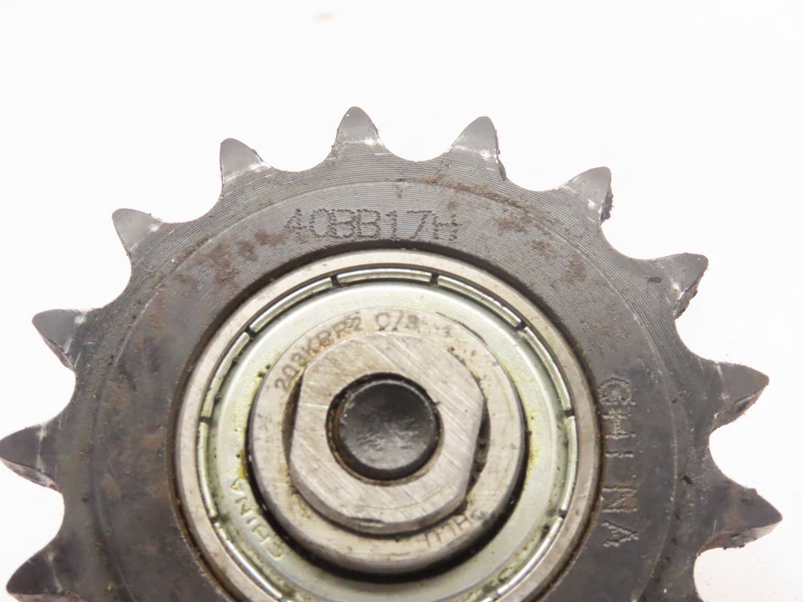 40BB17H Hytrol ANSI Roller Chain Idler Sprocket 17Teeth 5/8"ID W/Hardware Lot-2 3