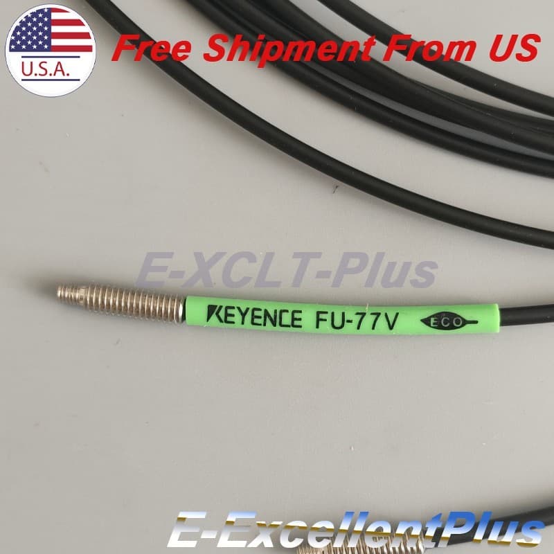 For Keyence FU-77V Transmissive Fiber Optic Sensor Amplifier Switch Digital Unit 5