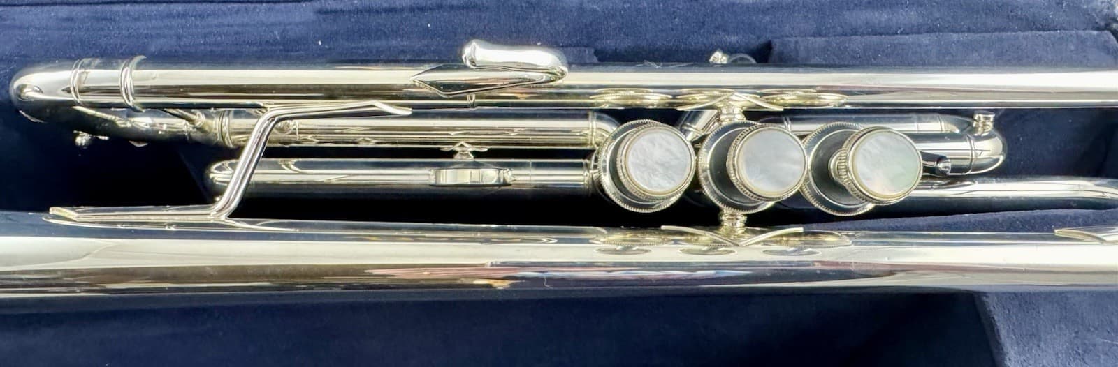 Beautiful Show Demo Bach 180S-43 Stradivarius Professional Bb Trumpet; with Case 4