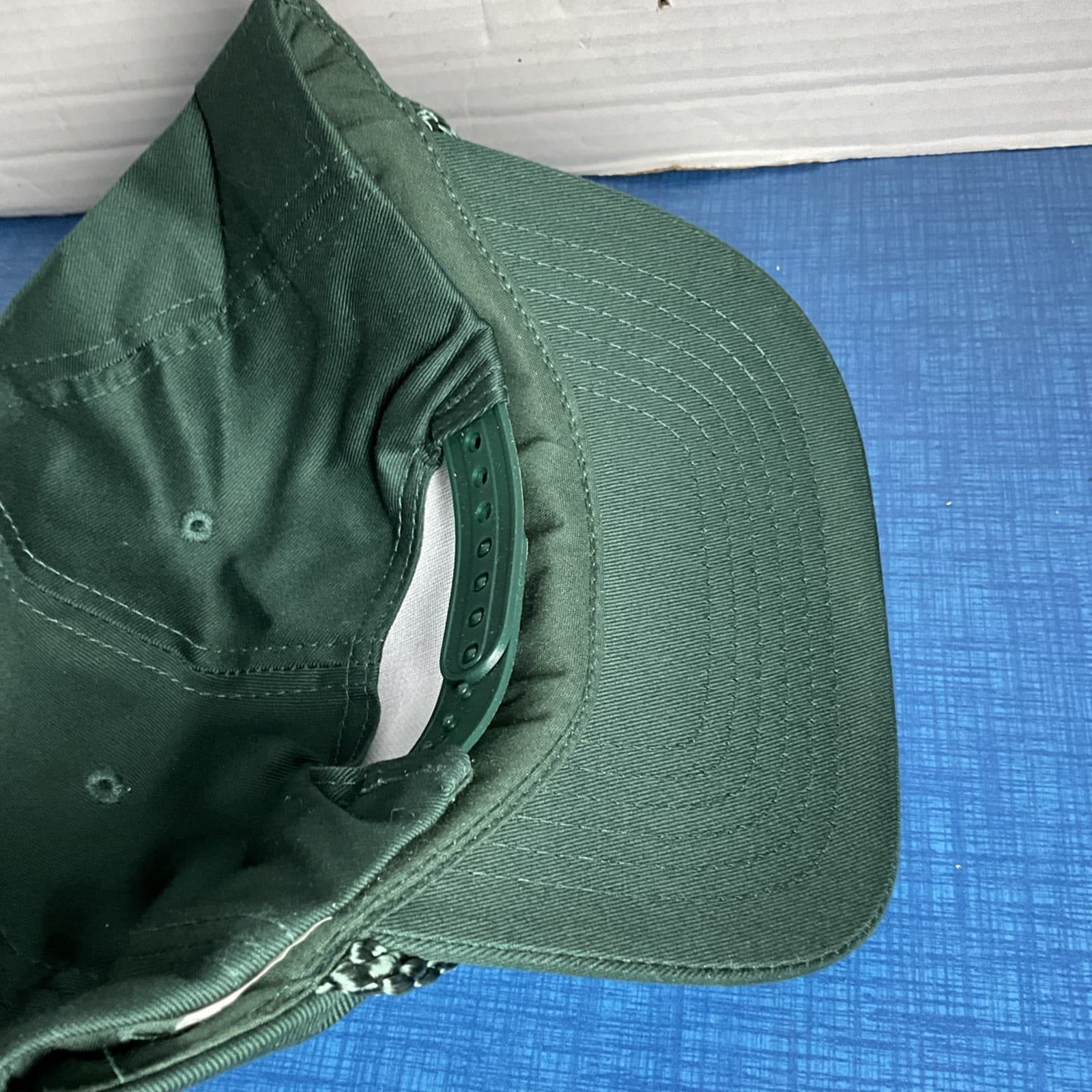 VINTAGE JOHN DEERE Snapback Trucker Hat Cap Four Seasons Webster South Dakota  6