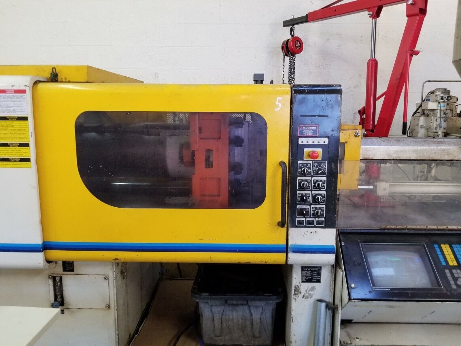 Mitsubishi 90-210 Ton Plastic Injection Molding Machine Operator Switch Panel 2