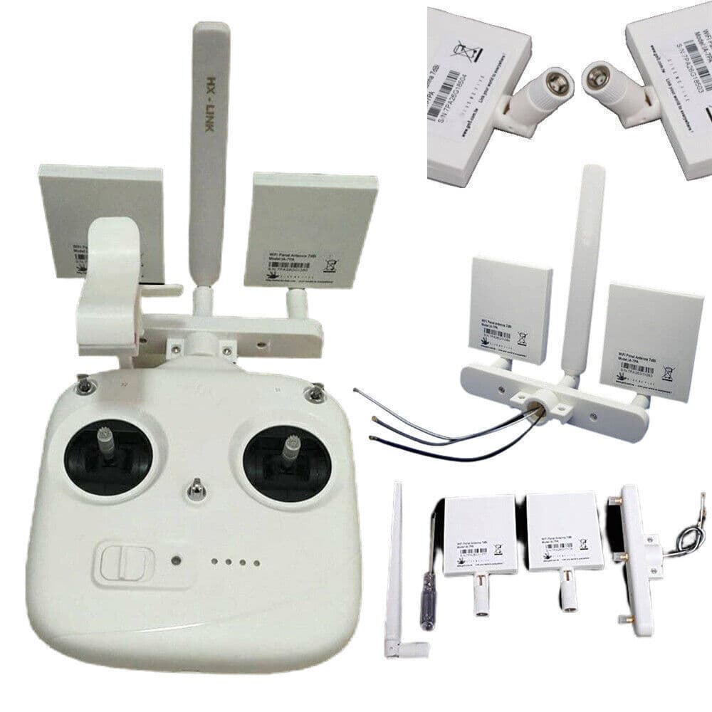 For DJI Phantom 3 Standard ARGtek WiFi Signal Range Extender Antenna Drone RC 2