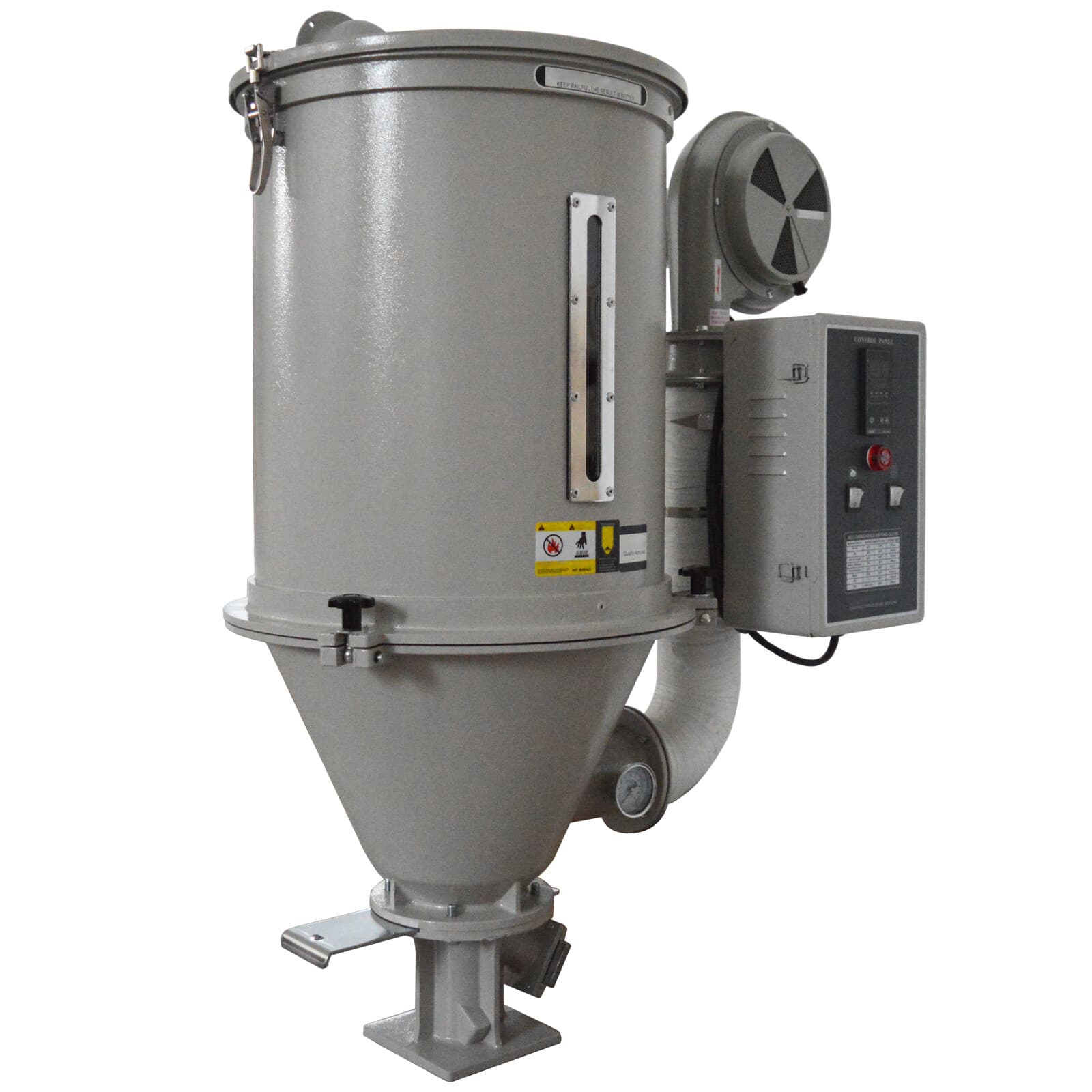 55lb Hot Air Plastic Dryer Hopper Type Injection Molding Drying Machine 220V 2