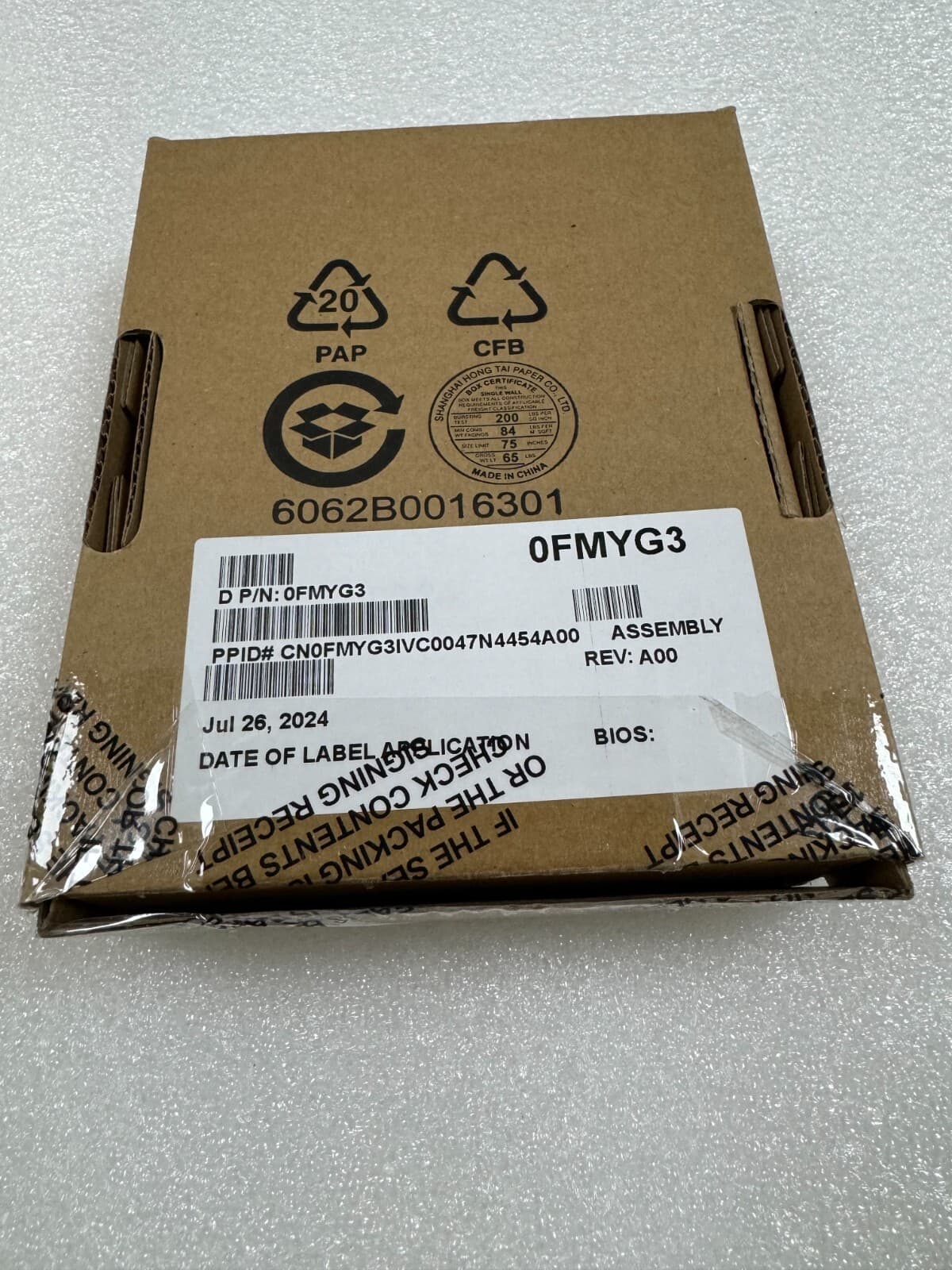 New genuine DELL T440 T640 R540 R440 R740 Server TPM2.0 Module FMYG3 0FMYG3