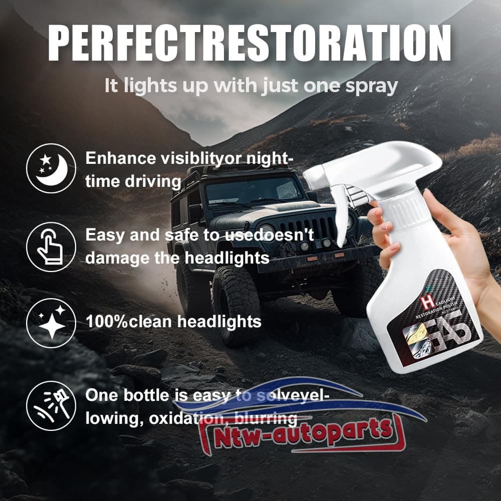 Kit de restauración de faros de coche Pulido de faros de carros autos Reparar 6