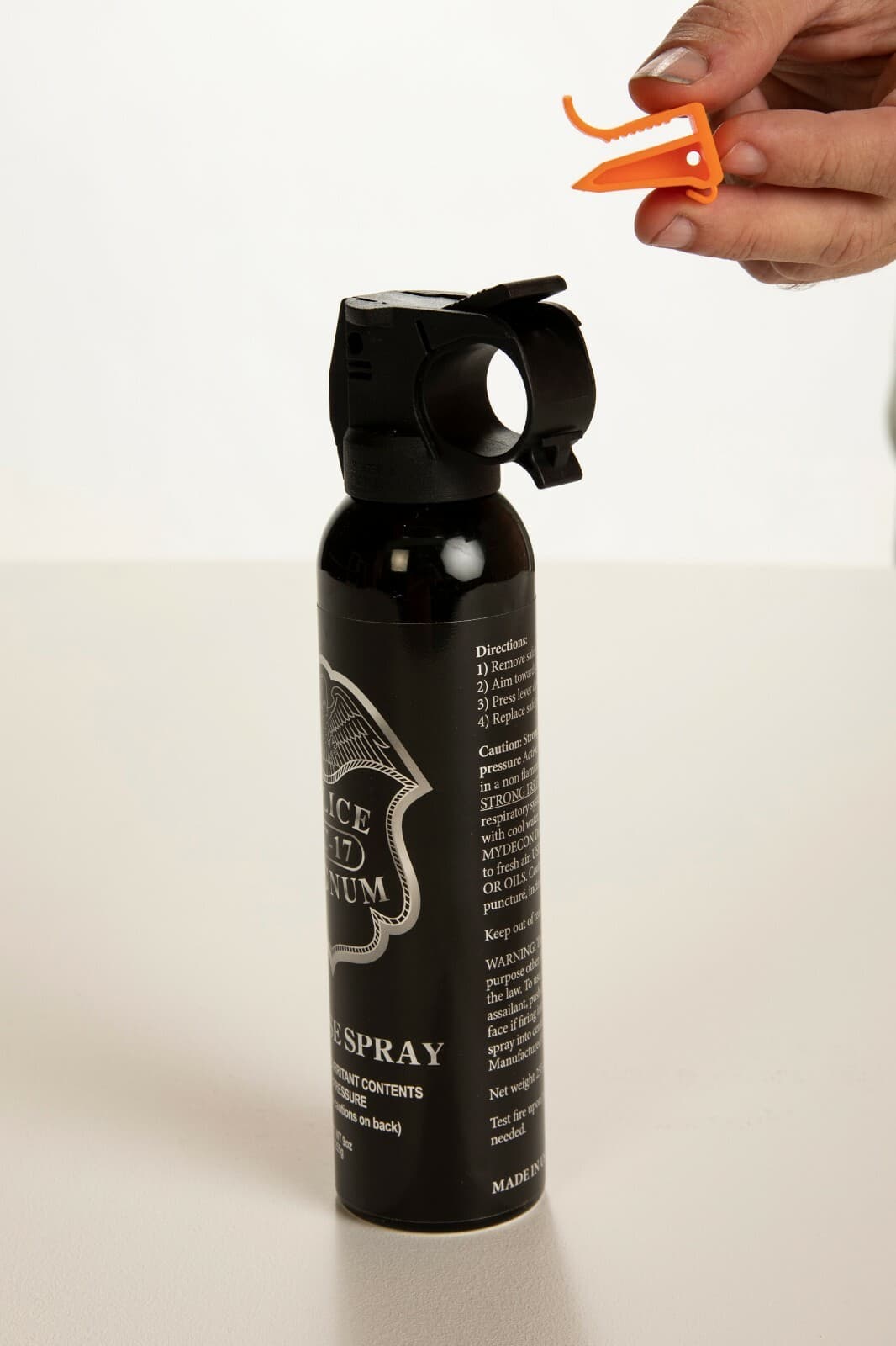 Police Magnum OC-17 Pepper Spray Large 9 oz Canister Powerful Home Protection 2