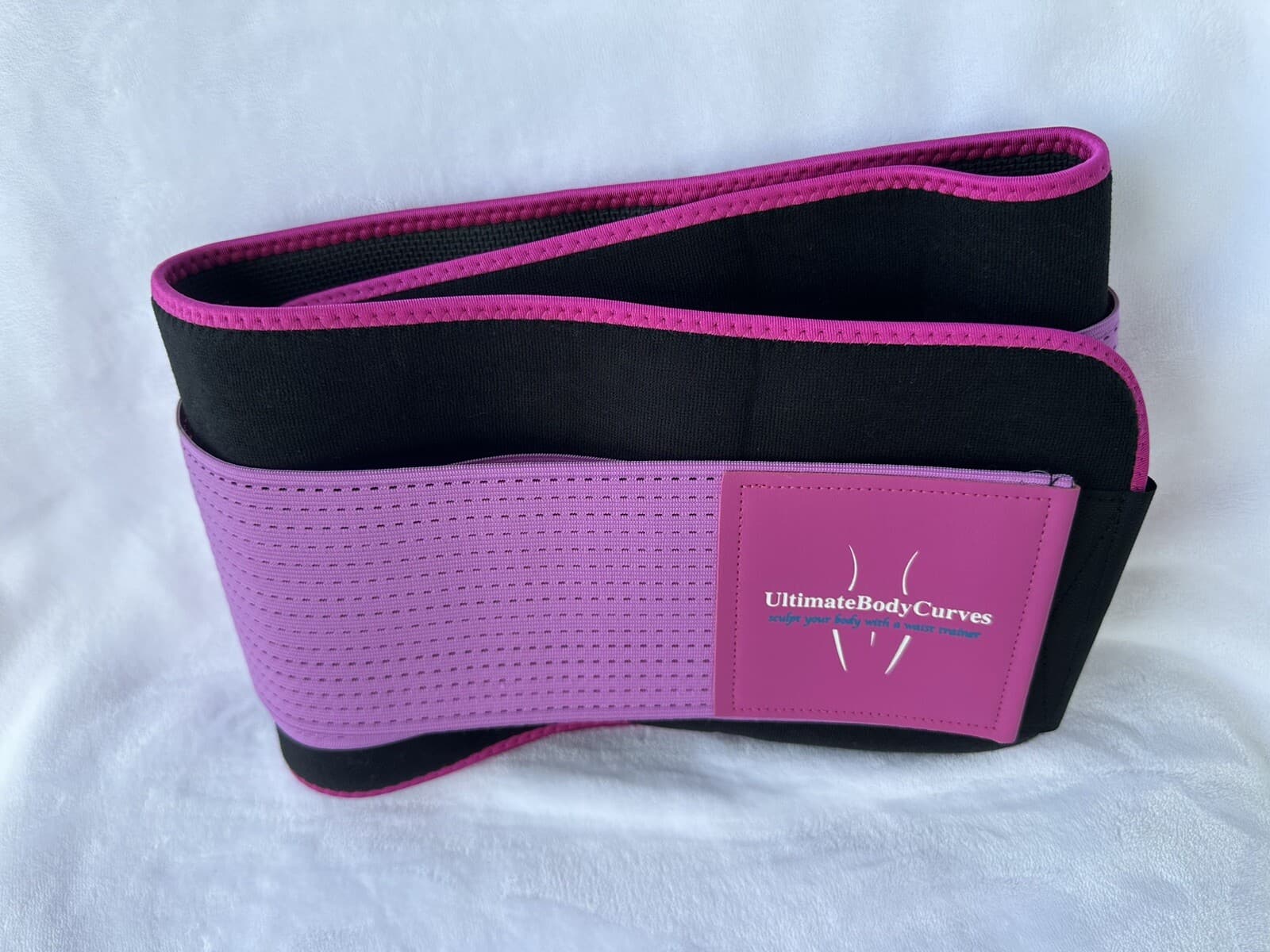 UBC-Sweat Sweet Waist Belt Trimmer Belt-Large/Pink adjustable waist Trainer 5