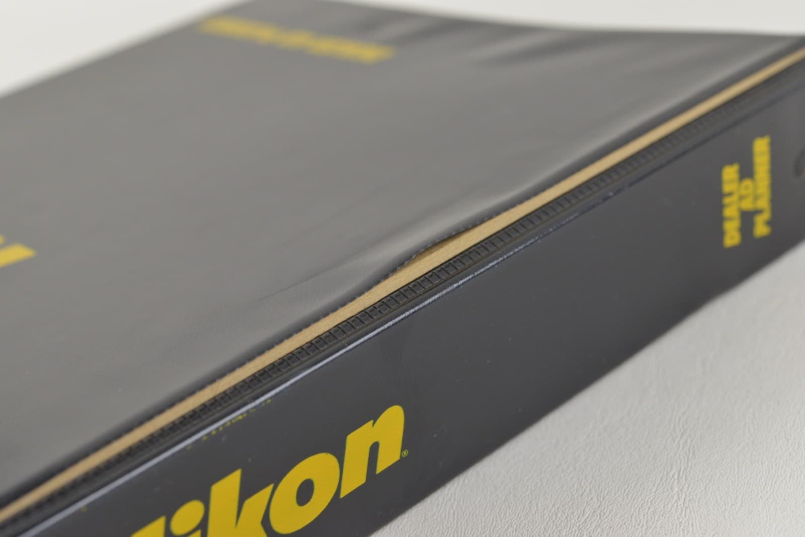 NIKON Hard Bound Dealer Ad Manual for the user and collector of vintage NIKONS 3
