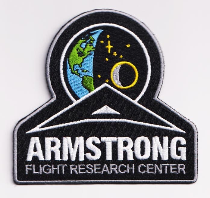 ARMSTRONG -FLIGHT RESEARCH CENTER - ORIGINAL - NASA SPACE FLIGHT TEST PATCH MINT 2