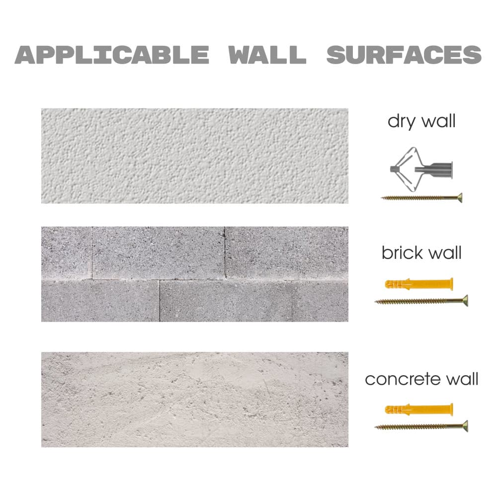 72'' Fireplace Mantel Fir Wood Wall-Mounted & Floating Shelf, Light Brown 3