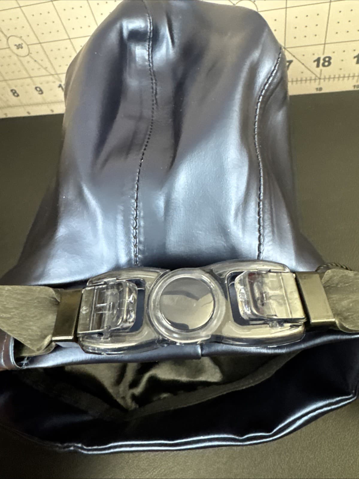 Hairbrella KIDS Satin Lined Waterproof Adjustable Swim Cap Blue NWT 4