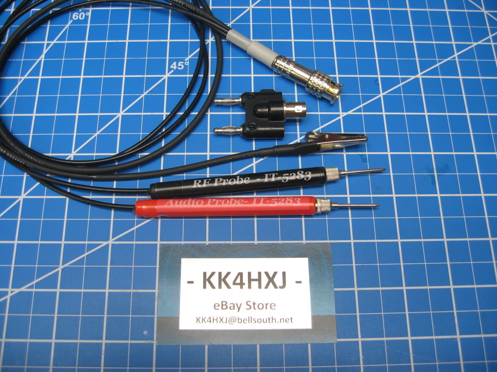 Custom RF & Audio Probe for Heathkit IT-5283 Signal Tracer - Assembled 2
