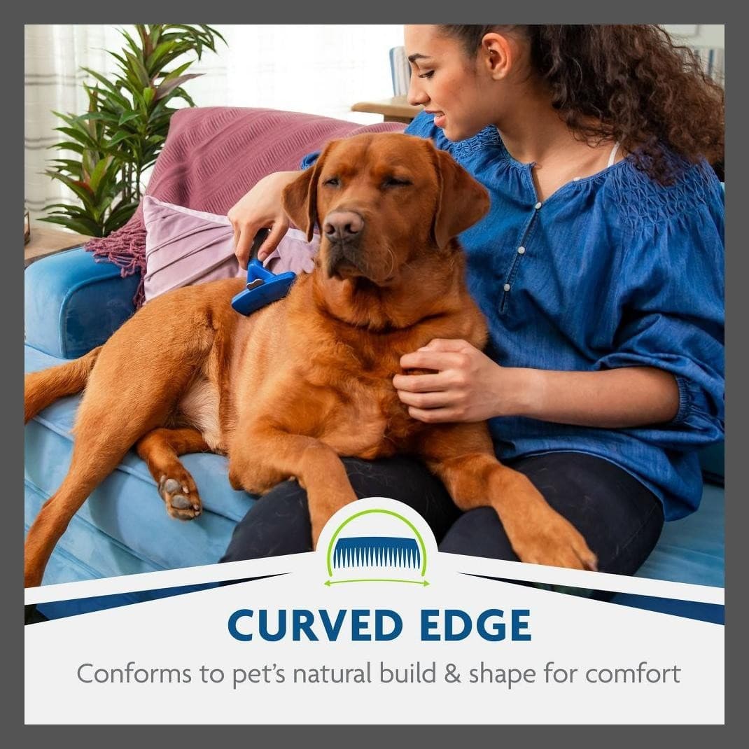 Furminator Long Hair Deshedding Tool For Dogs - L 3