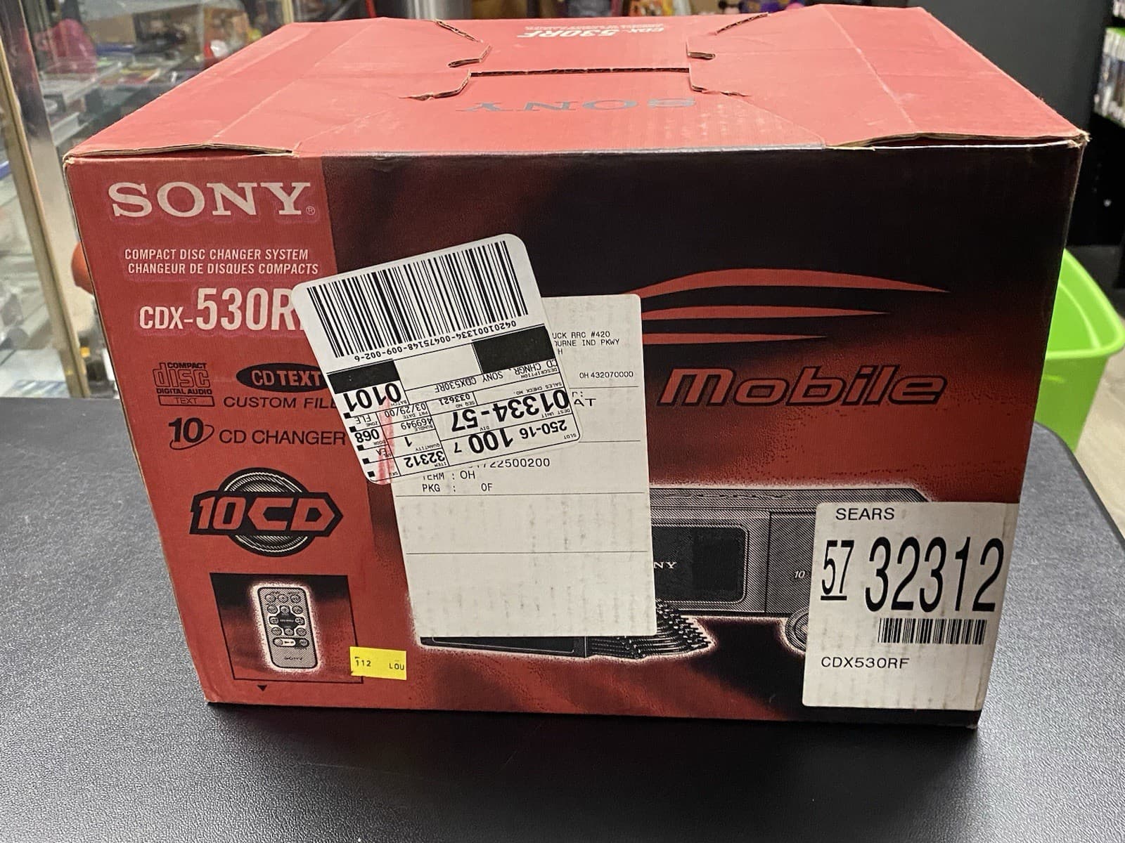 Car Sony 10 CD Changer CDX-530RF - BRAND NEW IN FACTORY BOX, NEVER USED 5