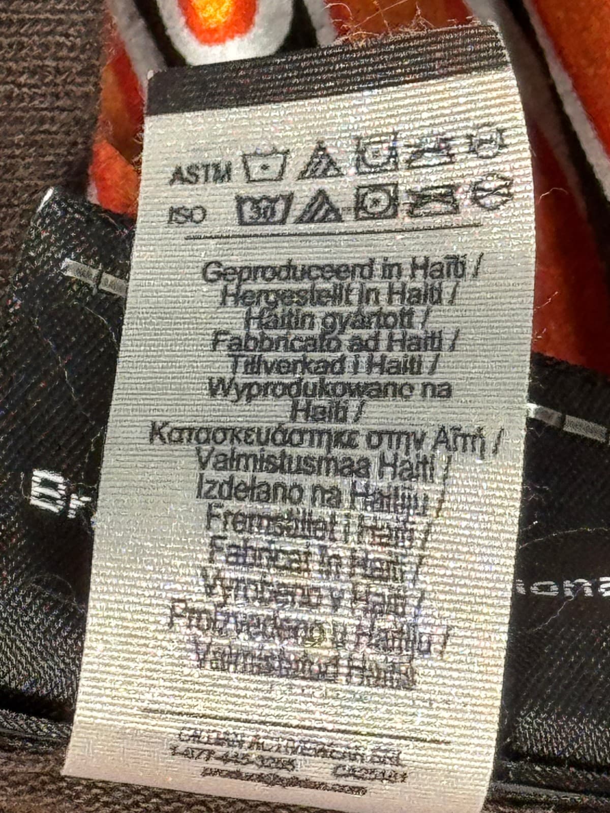 Men's Harley Davidson XL T-shirt Manila, Philppines Orange/Brown 4