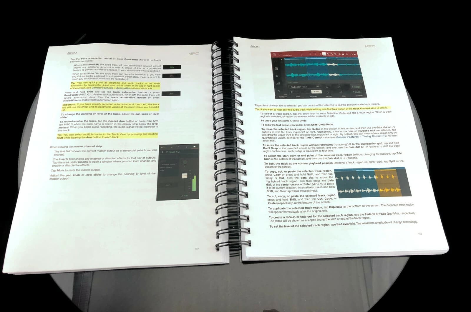 Akai MPC X MPC Live MPC One MPC - V2.11 - Touch Owners Manual Instructions COIL  3